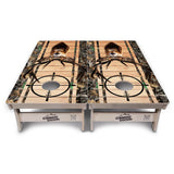 Scope Deer & Fish Plank Cornhole Boards - Professional Tournament Series