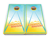 Summertime CS Logo Cornhole Boards - Professional Tournament Series