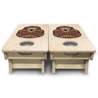 Mini Cornhole Boards - Sugar Skull