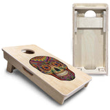 Mini Cornhole Boards - Sugar Skull