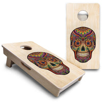 Mini Cornhole Boards - Sugar Skull