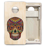 Mini Cornhole Boards - Sugar Skull