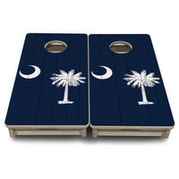 Mini Cornhole Boards - South Carolina Flag
