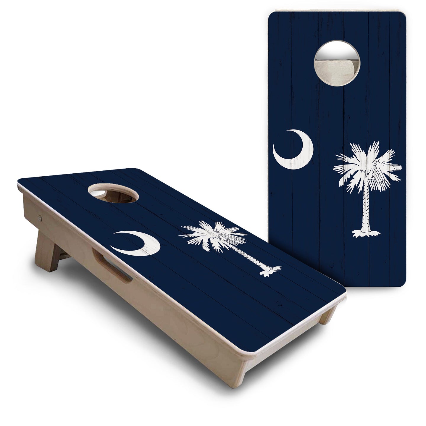 Mini Cornhole Boards - South Carolina Flag