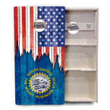 State Flags South Dakota to Wyoming Cornhole Boards - Professional Tournament Series
