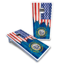 State Flag Designs South Dakota to Wyoming Cornhole Boards - All Weather Series