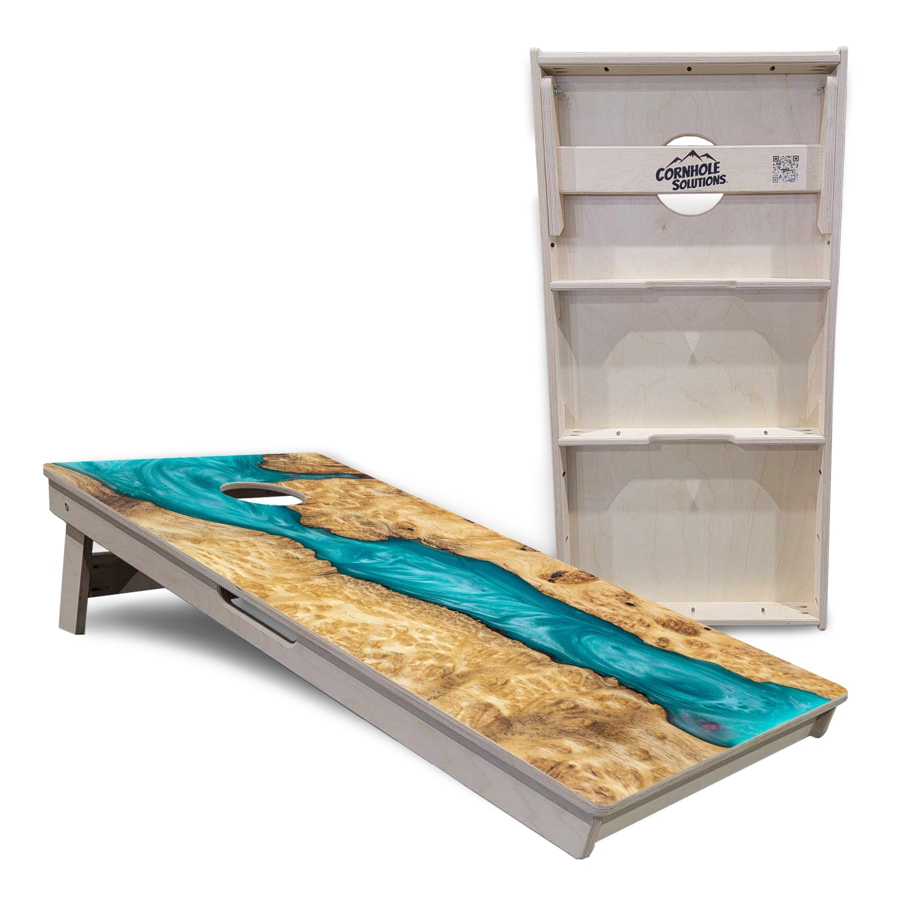 Epoxy Color Cornhole Boards - Professional Tournament Series