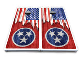 State Flag Designs South Dakota to Wyoming Cornhole Boards - All Weather Series