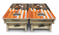 Mini Cornhole Boards - TN/USA Orange Flag