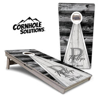 Wedding Triangle Cornhole Boards - Professional Tournament Series