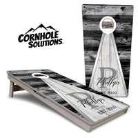 Wedding Triangle Cornhole Boards - Professional Tournament Series