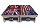 USA / Canada / Union Jack Plank Flags Cornhole Boards - Professional Tournament Series