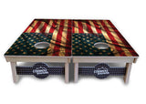 USA Wood Flag Color Cornhole Boards - Professional Tournament Series