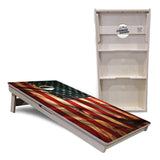 USA Wood Flag Color Cornhole Boards - Professional Tournament Series