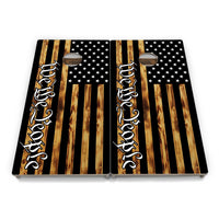WTP USA Flag Cornhole Boards - Professional Tournament Series