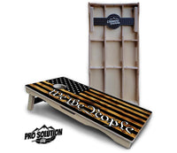 We The People USA Flag Cornhole Boards - Pro Solution Lite Series