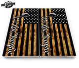 We The People USA Flag Cornhole Boards - Pro Solution Lite Series