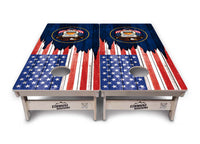 State Flags South Dakota to Wyoming Cornhole Boards - Professional Tournament Series