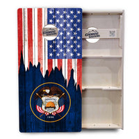 State Flags South Dakota to Wyoming Cornhole Boards - Professional Tournament Series