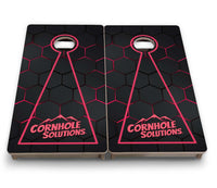 Vacation Cornhole Boards - Neon Nightfall