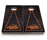 Vacation Cornhole Boards - Neon Nightfall