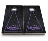 Vacation Cornhole Boards - Neon Nightfall