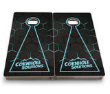 Vacation Cornhole Boards - Neon Nightfall
