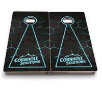 Vacation Cornhole Boards - Neon Nightfall