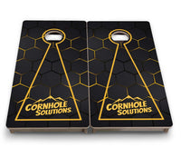 Vacation Cornhole Boards - Neon Nightfall