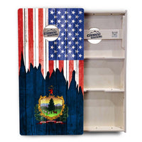 State Flags South Dakota to Wyoming Cornhole Boards - Professional Tournament Series