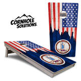 State Flags South Dakota to Wyoming Cornhole Boards - Professional Tournament Series