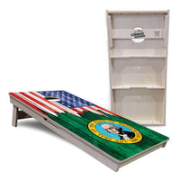 State Flags South Dakota to Wyoming Cornhole Boards - Professional Tournament Series