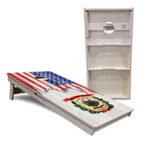 State Flags South Dakota to Wyoming Cornhole Boards - Professional Tournament Series