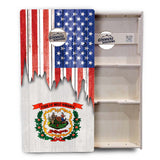 State Flags South Dakota to Wyoming Cornhole Boards - Professional Tournament Series