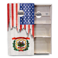 State Flags South Dakota to Wyoming Cornhole Boards - Professional Tournament Series