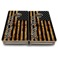 Mini Cornhole Boards - We The People USA Flag