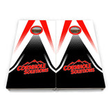 White Jersey Cornhole Boards - Professional Tournament Series