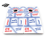 Drinking Game Cornhole Boards - Pro Solution Lite Series