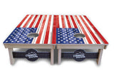 Whitewash Flag Cornhole Boards - Professional Tournament Series