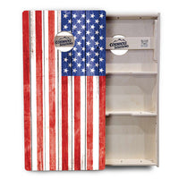 Whitewash Flag Cornhole Boards - Professional Tournament Series