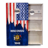 State Flags South Dakota to Wyoming Cornhole Boards - Professional Tournament Series