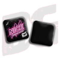 2026 Multiple Bag Models "Nice Throw Shop" Collab - ACL Pro Stamped Cornhole Bags - SET OF 4 BAGS