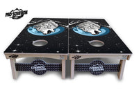 Wolf Howling Cornhole Boards - Pro Solution Lite Series