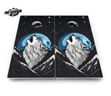 Wolf Howling Cornhole Boards - Pro Solution Lite Series
