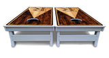 Wooden Triangle Letter Cornhole Boards - All Weather Series