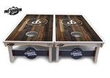 Wood Wreath Letter Cornhole Boards - Pro Solution Lite Series