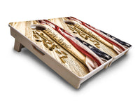 Mini Cornhole Boards - DTOM & We The People
