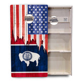 State Flags South Dakota to Wyoming Cornhole Boards - Professional Tournament Series
