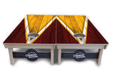 Team Color Triangle Cornhole Boards - Professional Tournament Series