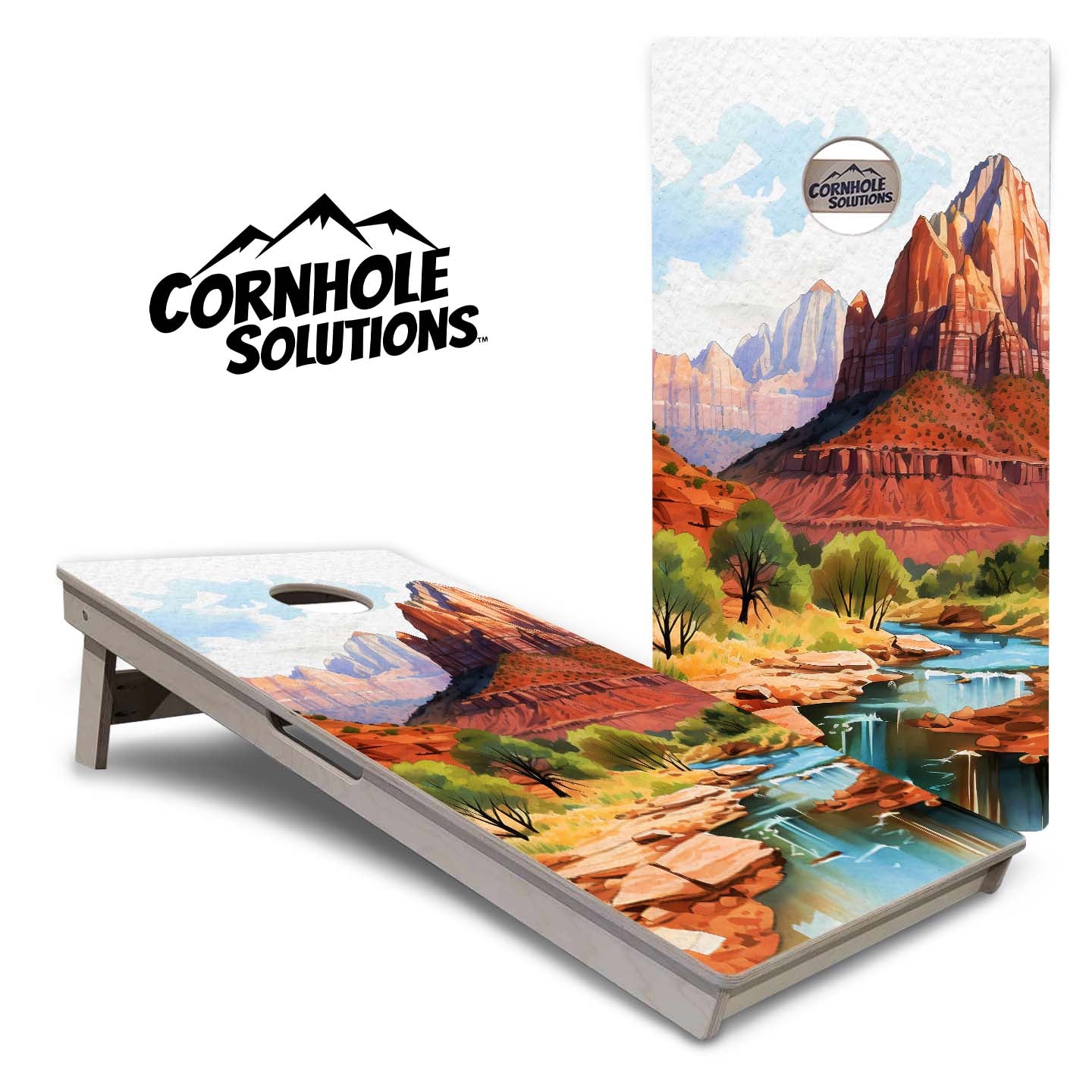 National Parks Cornhole Boards - Professional Tournament Series (10 different options)